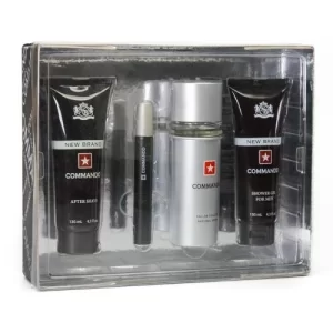 NEW BRAND COMMANDO SET 4 Piezas Hombre