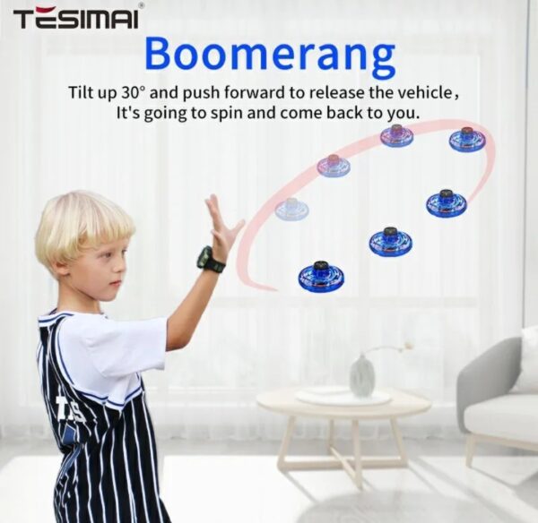JUGUETE INTERACTIVO OVNI BOOMERANG