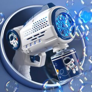 PISTOLA JUGUETE BURBUJAS LUZ AUTOMATICA
