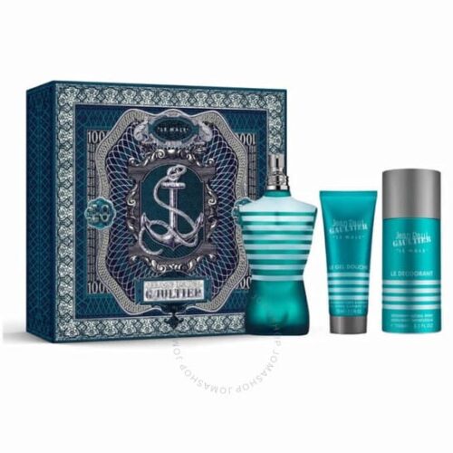 JEAN PAUL GAULTIER LE MALE SET 3 Piezas EDT 125 ml. Hombre