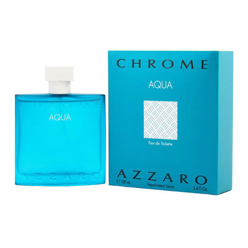 AZZARO CHROME AQUA EDT 100 ml. Hombres