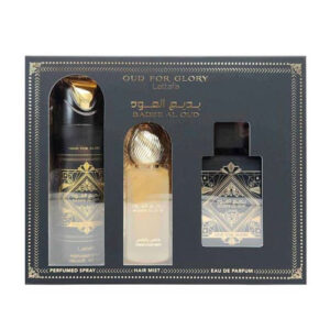 LATTAFA BADEE AL OUD FOR GLORY SET 3 Pcs. EDP 100 ml. Hombres
