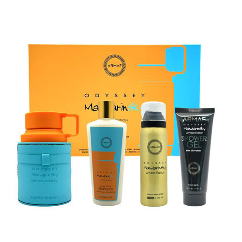 ARMAF ODYSSEY MANDARIN SKY SET 4 PZS EDP 100 ml. Hombres