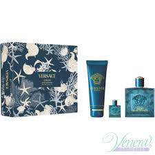 VERSACE EROS SET 3 PZS EDT 100 ml. Hombres