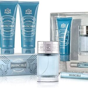 NEW BRAND INVINCIBLE SET 4 PZS EDT 100 ml. Hombres