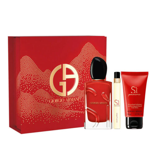 ARMANI SI PASSIONE SET 3 PZS EDP 100 ml. Damas