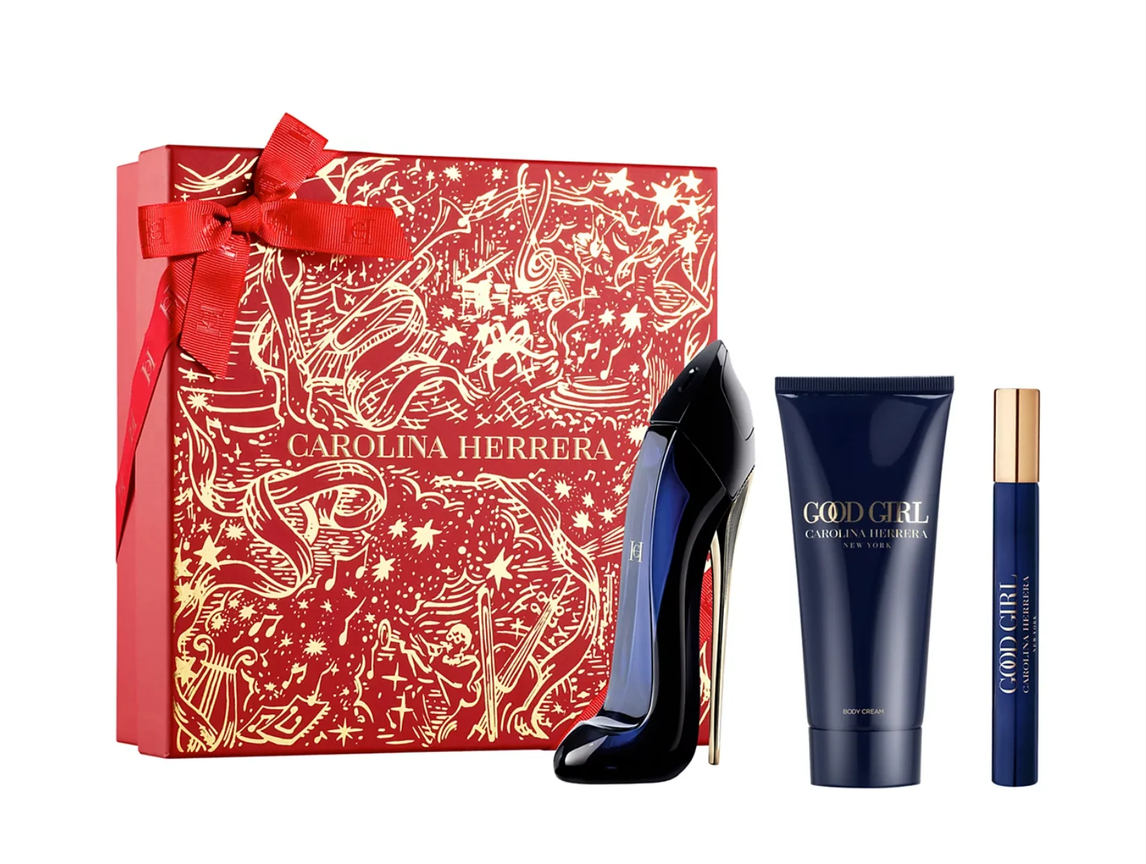 CAROLINA HERRERA SET 3 PZS EDP 80 ml. Damas