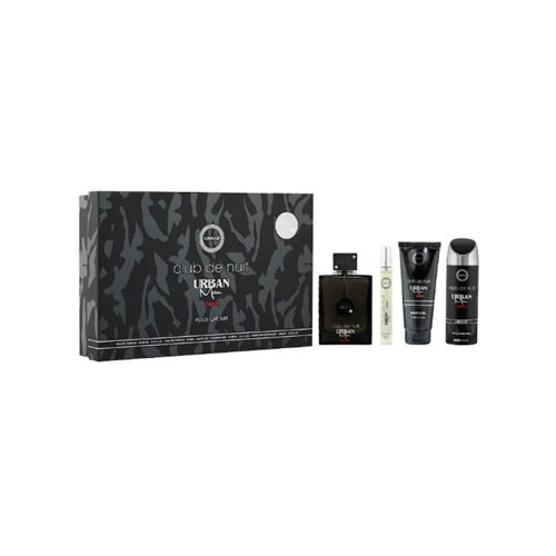 ARMAF CLUB DE NUIT URBAN MAN ELIXIR SET 4 PZS EDP 100 ml. Hombres