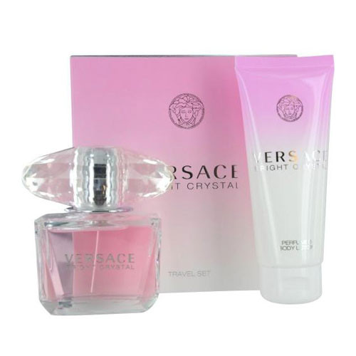 VERSACE BRIGHT CRYSTAL WOMEN SET 2 PZS EDT 90 ml. Damas